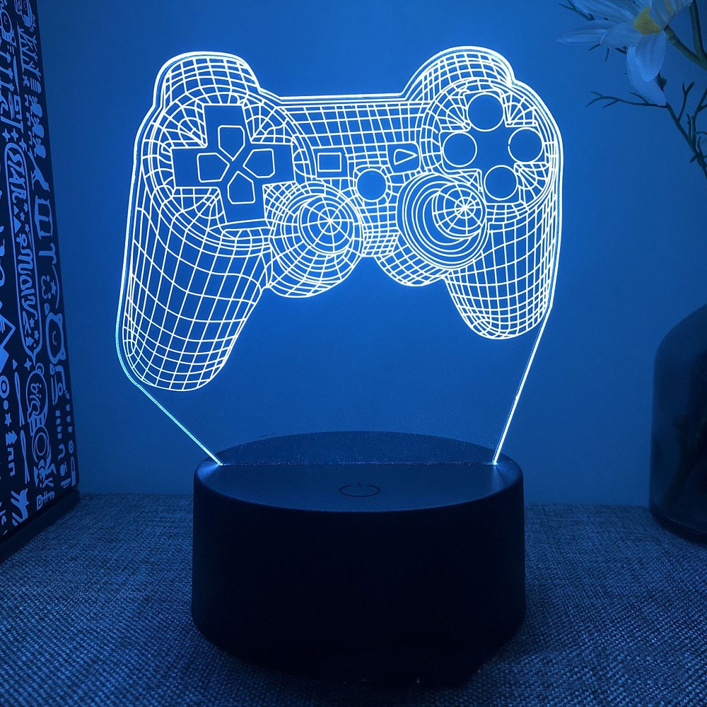 Gaming Console Icon - ثلاثية الأبعاد الوهم ليلة مصباح غرفة