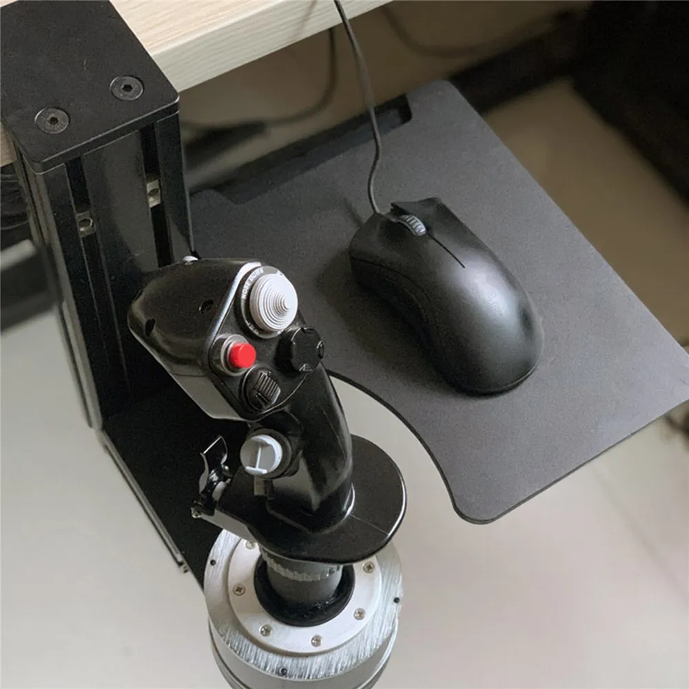 Flight Joystick Sim - سميكة معدنية جبل حامل مكتب قوس