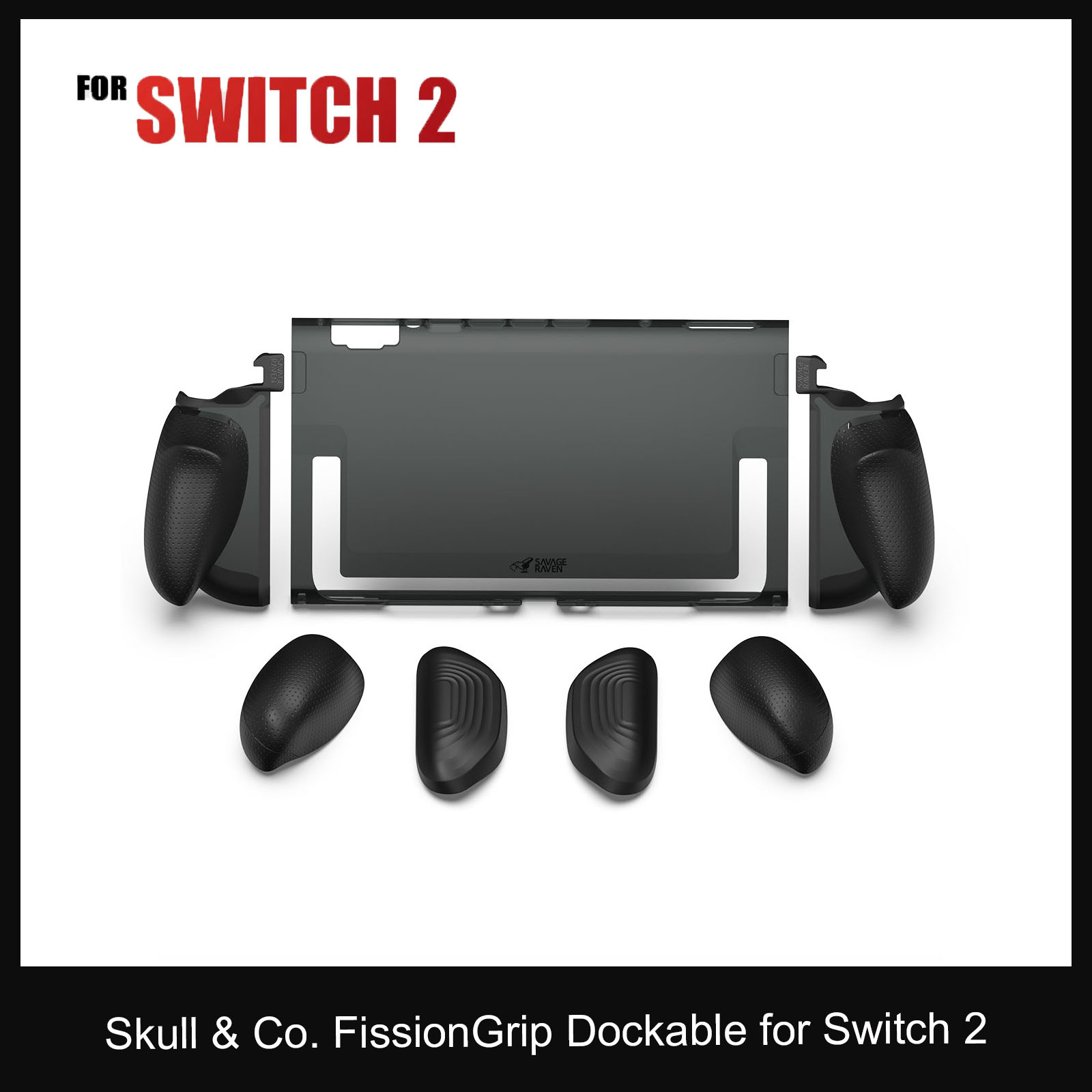 Gaming Console Nintendo Switch 2 - غطاء حماية مبتكر قابل للتركيب من