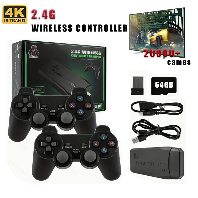 Gaming Console Gs5 - عصا ألعاب فيديو لاسلكية 2.4 جيجاهرتز