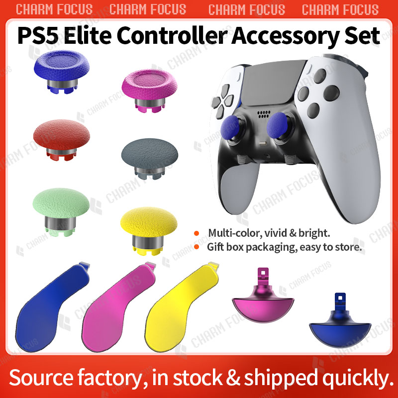 Ps5 Controller Cover - غطاء عصا التحكم البلاستيكية 10 في