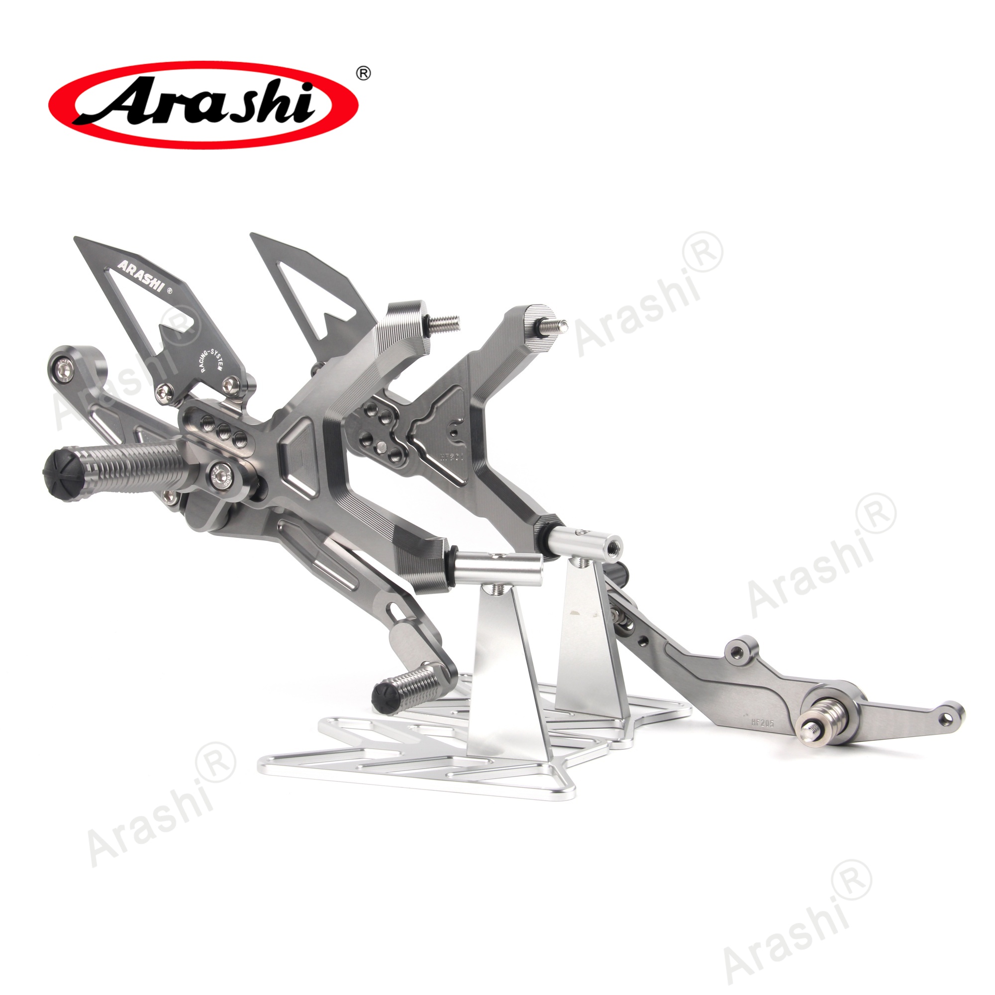 Racing Pedal Set - مسند قدم يناسب HP4 2019-2024، مجموعة