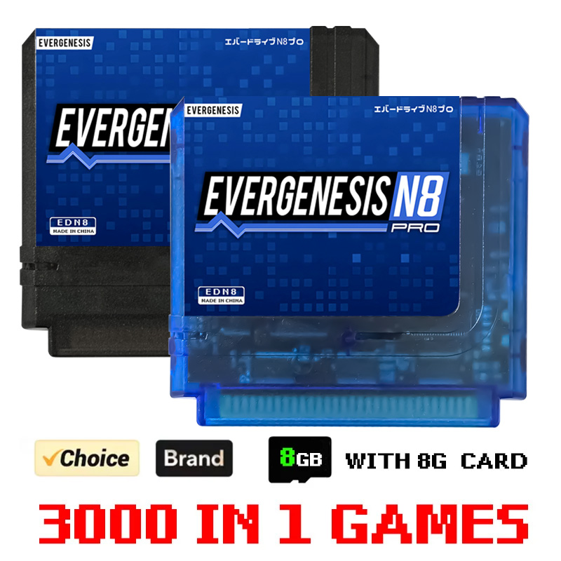 3000 في 1 بطاقة الألعاب ED N8  - مراجعة Gaming Console Vintage وسعره