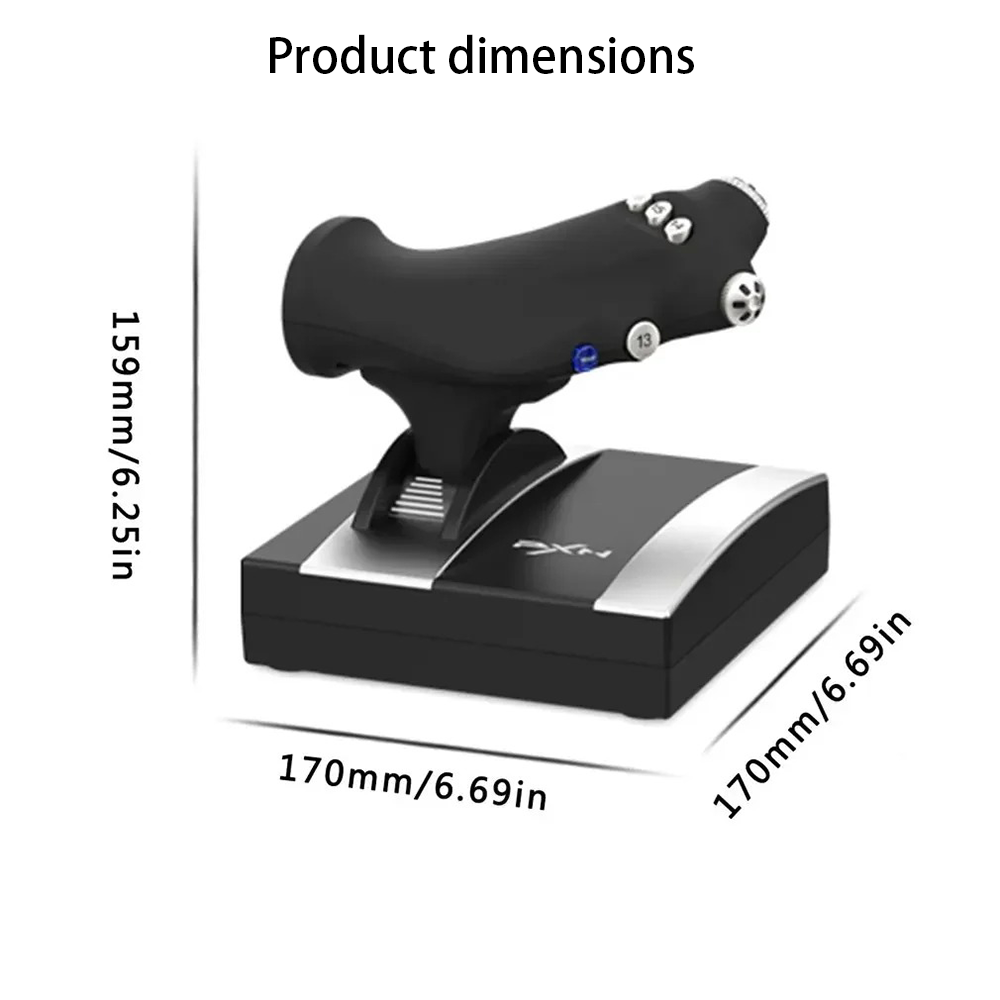 عصا تحكم طيران PXN-2119II PRO  - مراجعة Flight Joystick Sim وسعره