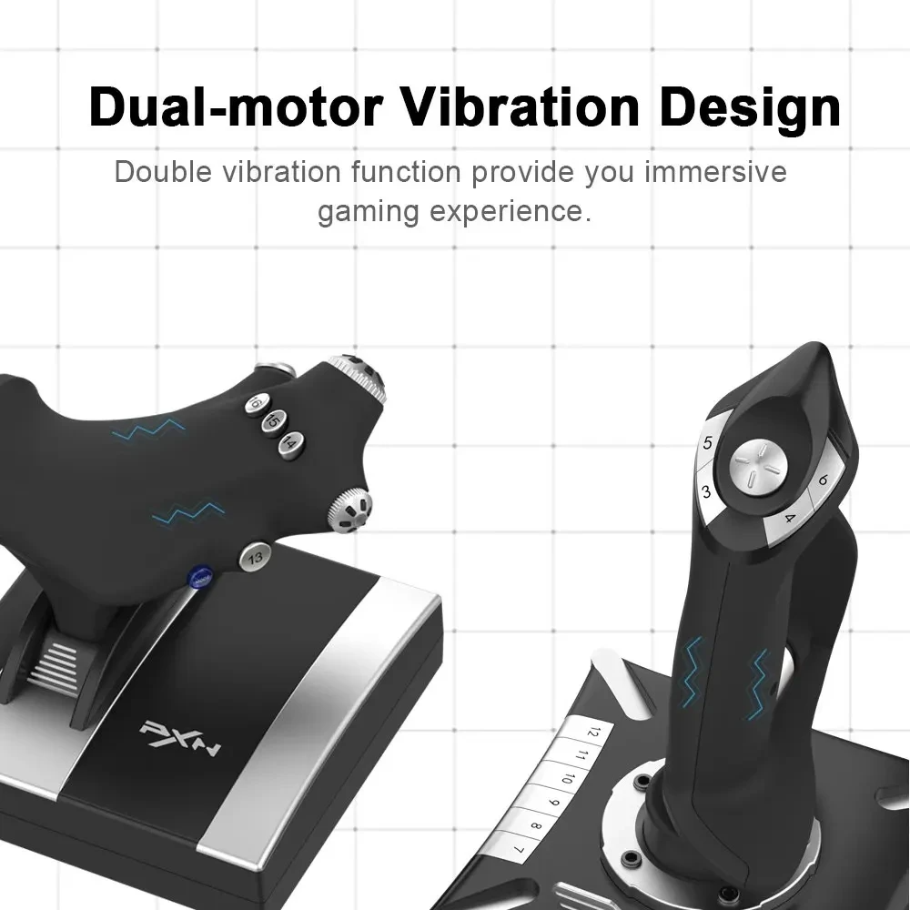 عصا تحكم طيران PXN-2119II PRO  - مراجعة Flight Joystick Sim وسعره