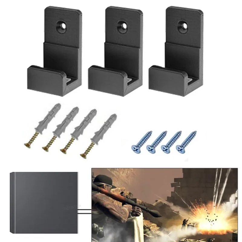 جدار جبل حامل لوحدة التحكم PS4 - مراجعة Gaming Console Stand وسعره