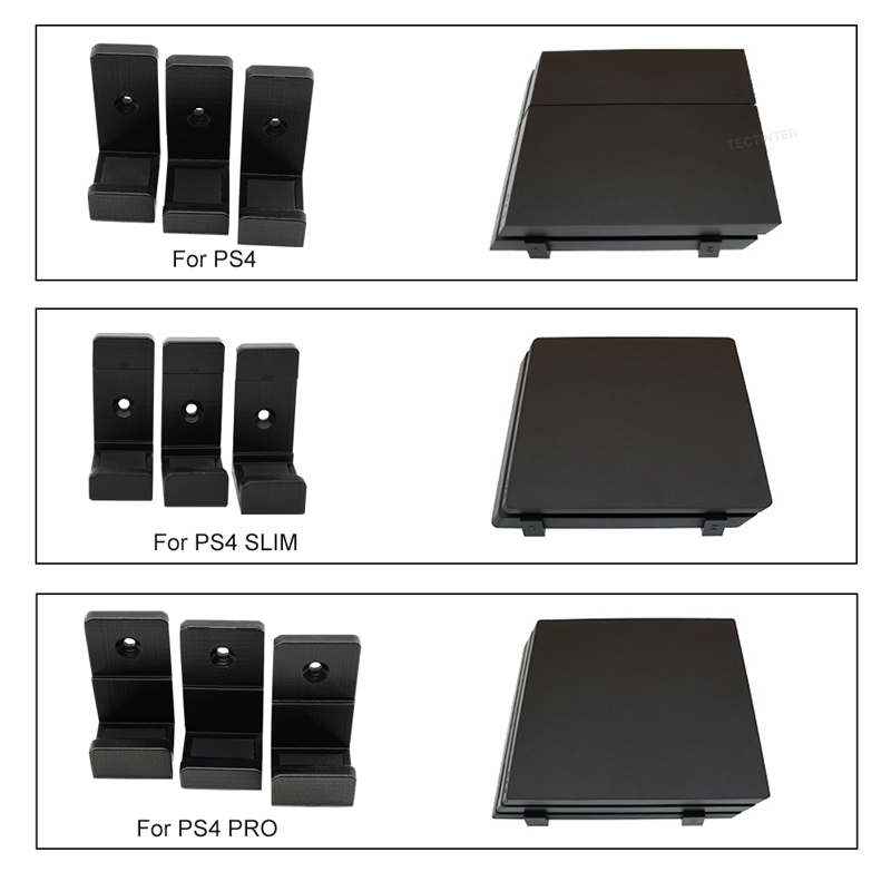 جدار جبل حامل لوحدة التحكم PS4 - مراجعة Gaming Console Stand وسعره