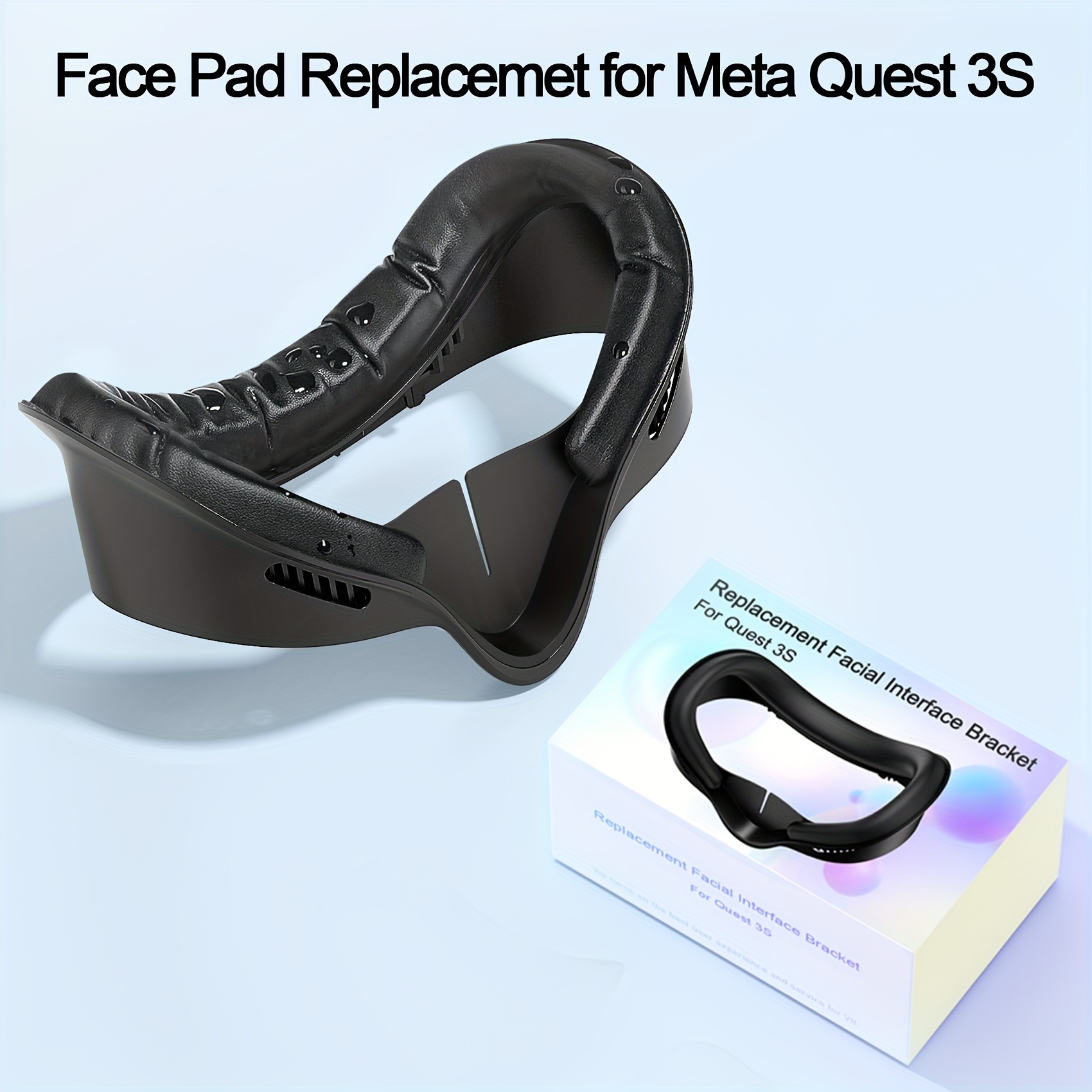 واجهة وجه ووسادة قناع لـ Oculu - مراجعة Gaming Console Meta Quest وسعره
