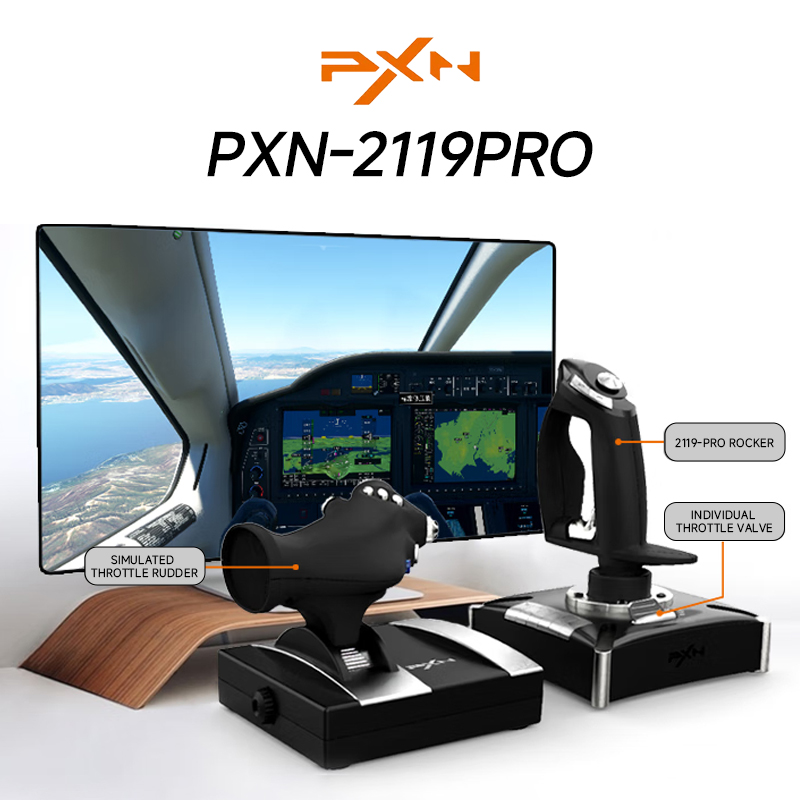 جهاز محاكاة الطيران PXN PRO Ga - مراجعة Flight Joystick Sim وسعره