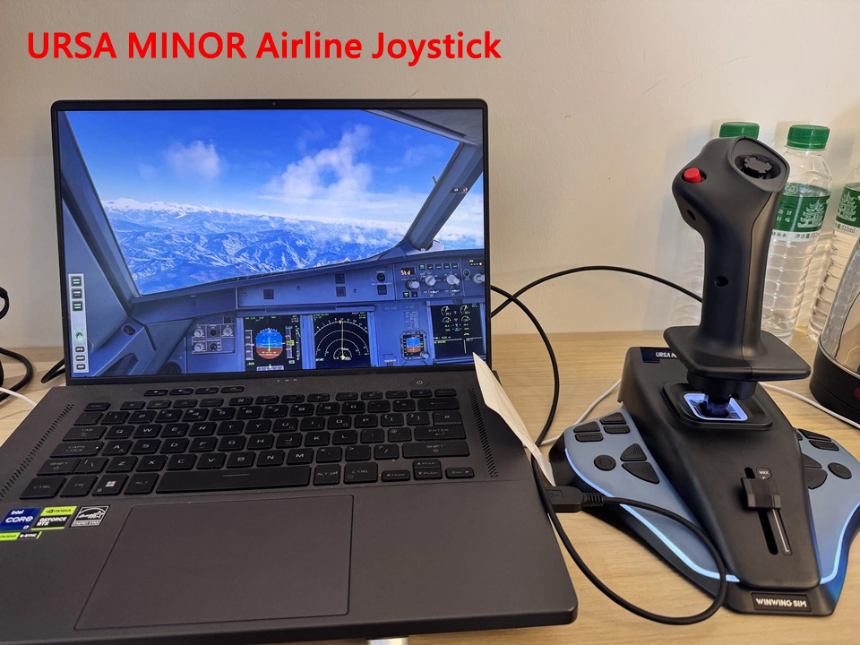 محاكي طيران وينوينج URSA MINOR - مراجعة Flight Joystick Sim وسعره