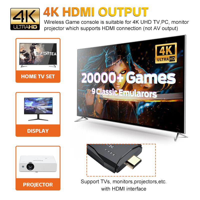 جهاز ألعاب فيديو M9 بدقة 4K مع - مراجعة Gaming Console Gs5 وسعره