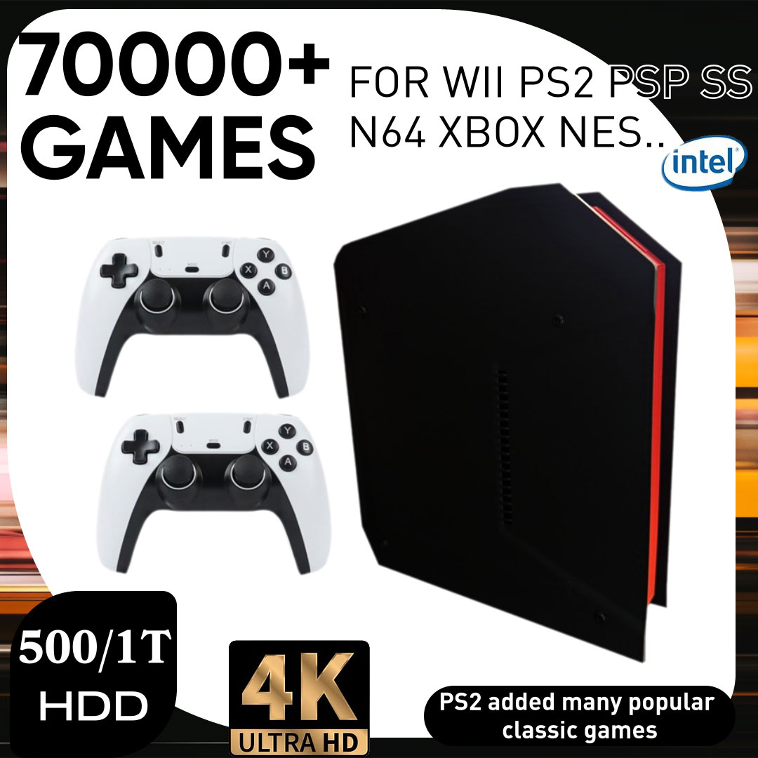 جهاز ألعاب فيديو ريترو X4 مع ن - مراجعة Gaming Console Gs5 وسعره
