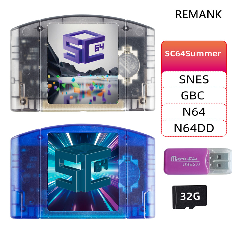 REMANK 5000-in1 SC64Summer SC6 - مراجعة Gaming Console Vintage وسعره