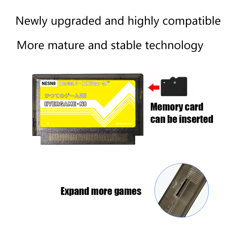 ريمانك EVERGAME N8 NES خرطوشة  - مراجعة Gaming Console Vintage وسعره