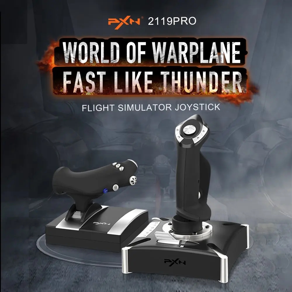 PXN 2119 PRO محاكي الطيران غمب - مراجعة Flight Joystick Sim وسعره